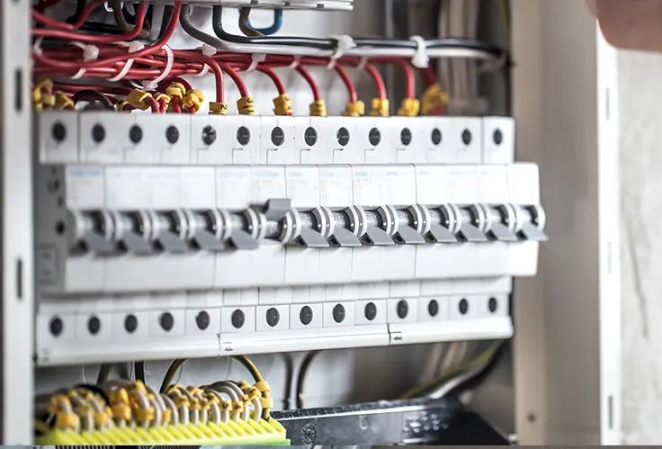 trabajo realizado caja electrica en leon